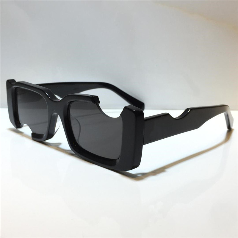 

40006 Fashion New Men Sunglasses Square Full Frame Glasses Simple women popular Style Lenses Laser Top Quality UV400 Protective Box
