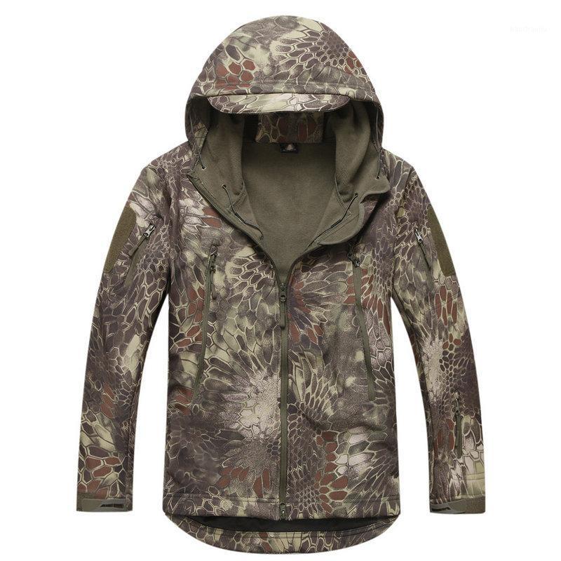 

Mandrake Tactical Jacket Men Soft Shell Hooded Waterproof Fleece Lined Coat1, Acu