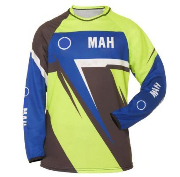 

2021 hot-selling speed surrender summer cycling suit long-sleeved T-shirt mountain bike cross-country motorcycle racing suit polyester quick
