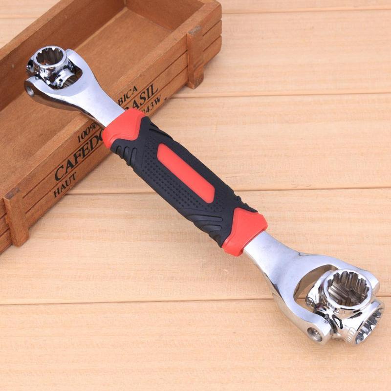 

New Universal 48 in 1 Tools Socket Steel Tiger Wrench with Spline Bolts Torx 6-Point Furniture Car Repair Hand Tools