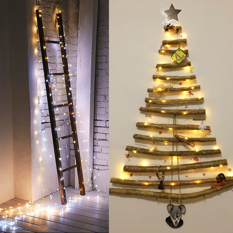 

2021 String Holiday LED Wire Copper Waterproof Christmas Lamp Garland Fairy lights 1-10M Length For Indoor Xmas Wedding Decoration new