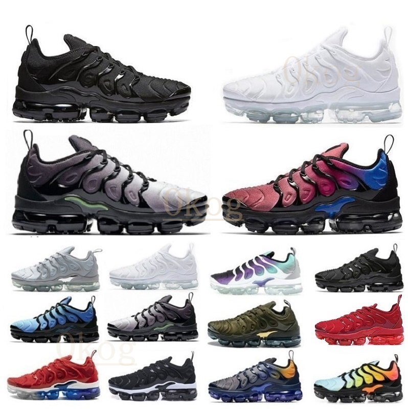 

Preferential sale tns plus Ultra Running Shoe Zebra Classic Outdoor Run tn cushion shoes Sport Shock runner Sneakers Mens requin 36-46 2021#, #no.16 black volt 40-45