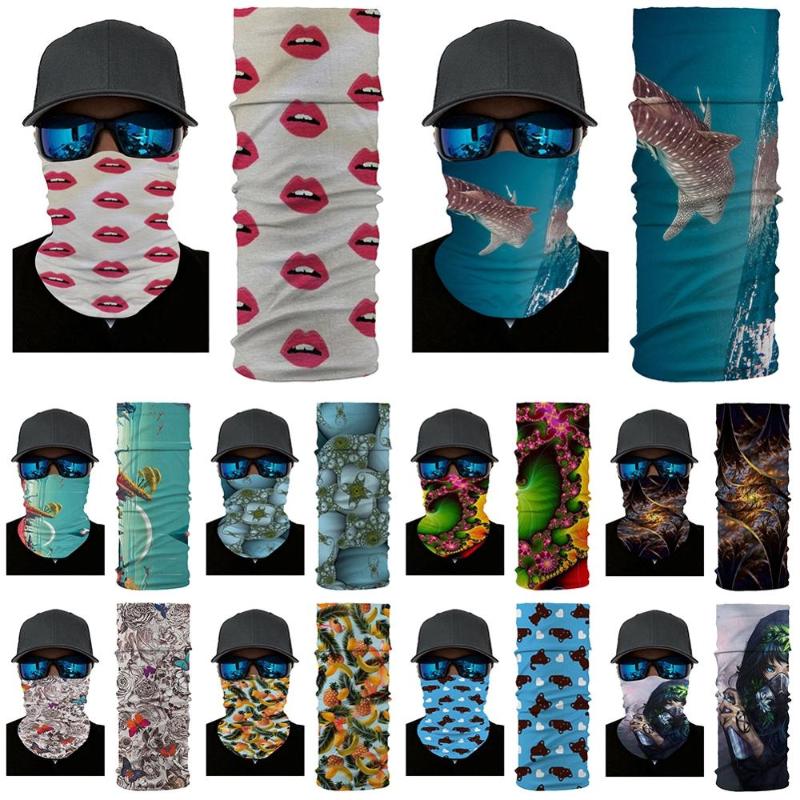 

New Dustproof Scarf 2020 Unisex Head Face Neck Guard Bandana Variety Style Scarf Cute Polka Dot Pattern Sports Casual Bandage