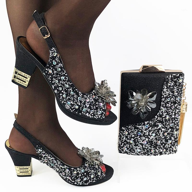 

doershow Italian fashion Shoe with Matching Bags Shoe and Bag Set for Party In Women Italian Matching and Bag Set!SDA1-101, Gold