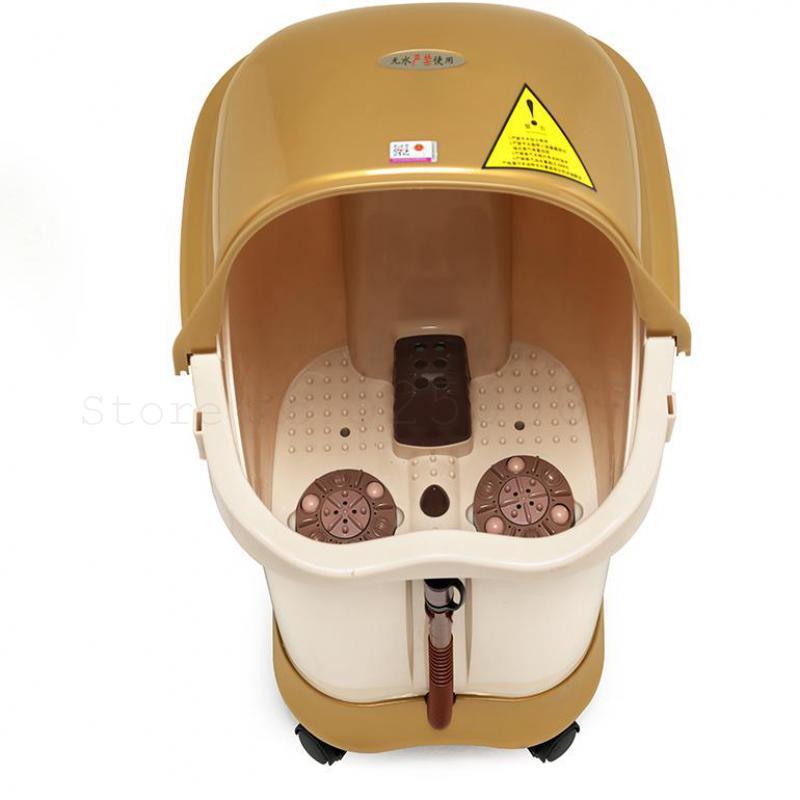 

Foot Massage Bath Automatic Steam Fumigation Household Bubble Foot Deep Wash Footbath Bath Bucket Electric Heating
