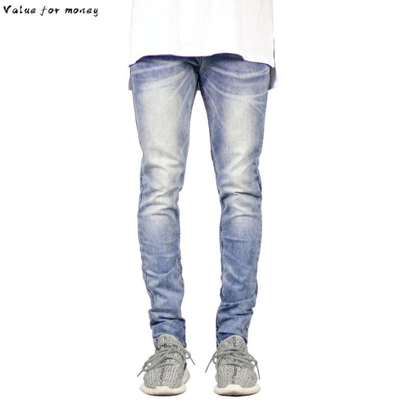 

Fashion Jeans Men Stretch Hip Hop Jeans, 646 light blue