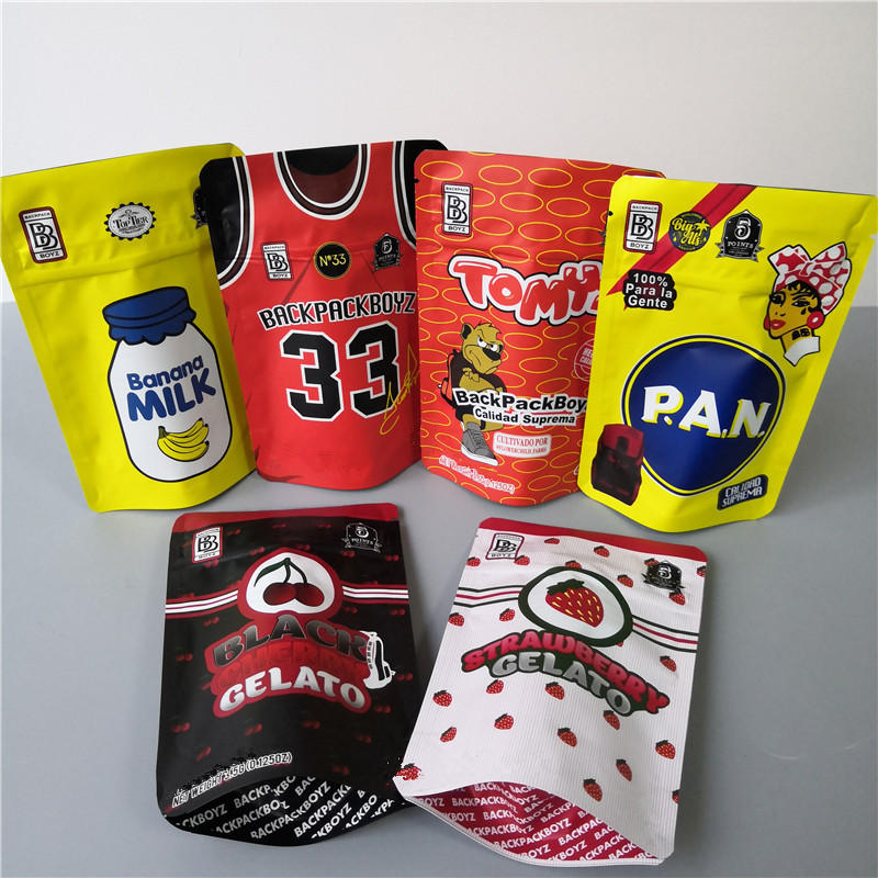 

SantaBack backpack boyz Packing Flowers bags 3.5 Grams Crazy Down HUSTLE Mylar Bag BACKPACK Jin city Child proof