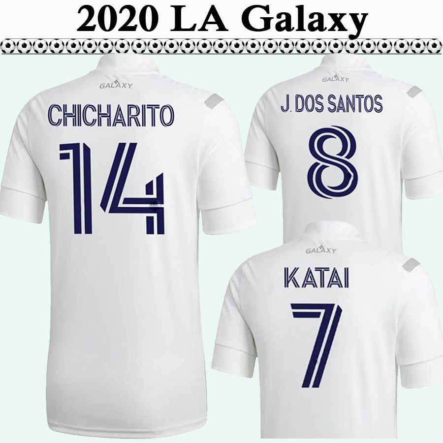 

20 21 J. DOS SANTOS CHICHARITO Mens Soccer Jerseys New LA Galaxy Home White 2019 Away Bule Football Shirt HERNANDEZ Short Uniforms Jersey, Qm2546 2021 home no patch