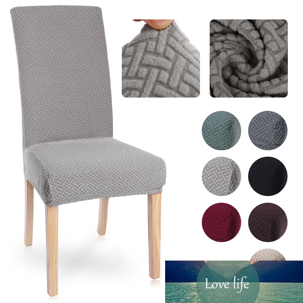 

1/2/4/6 Jacquard Dining Chair Cover Spandex Slipcover Case for Chairs Kitchen Dining Chair Covers Elastic Stretch Dining Room