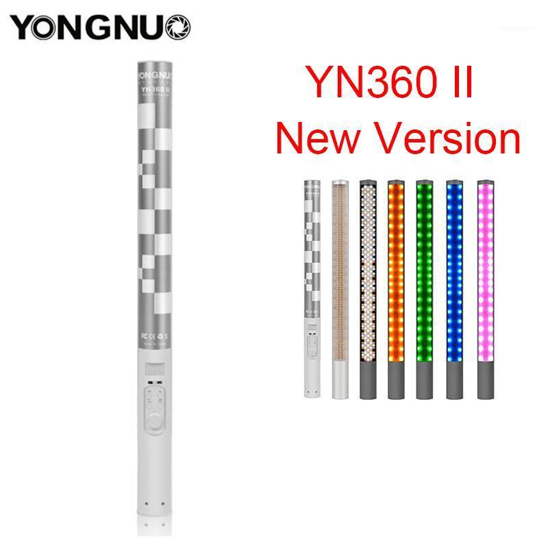 

Yongnuo YN360 YN360 II Handheld LED Studio Photography Video Light Ice Stick 3200k-5500k RGB Colorful Controlled by Phone App1