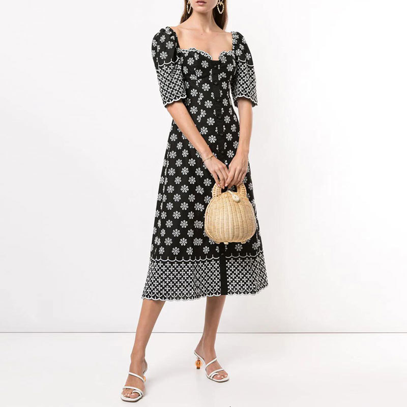

and Australia Spring Fall Period the New Long Dress Zwj9, Black