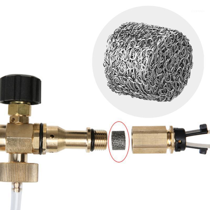 

3000 PSI Replacement Orifice Nozzle Tip Durable Maker 1.1mm Thread With Net High Pressure Mesh Filter Foam Cannon Accessories1, As pic