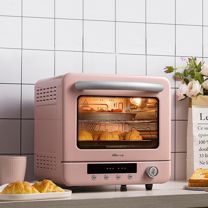 

Household 20L Electric Oven for Bread Mini Oven Toaster Cyclone Steam Electric Pizza Multifunction Breakfast Machine 220V