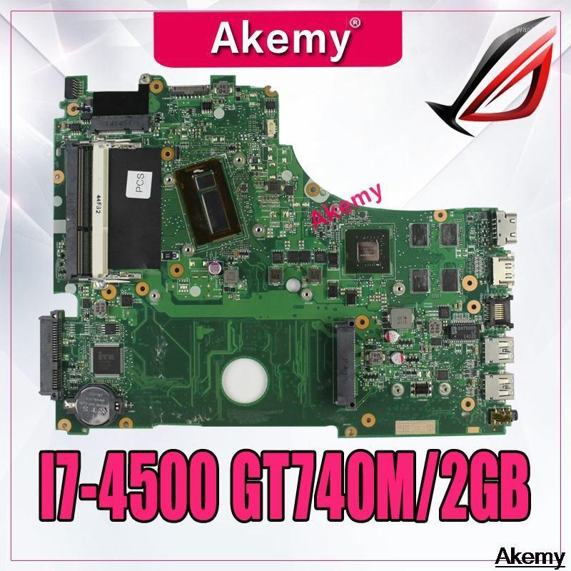 

X750LB laptop motherboard For Asus X750LB X750LN X750L K750L A750L mainboard motherboard test 100% ok -4500 CPU GT740M/2GB1