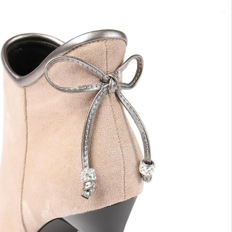 

Koovan Women's Boots Girls 2020 New Boot Pointed High Heels Girls Shoes Flip Skin Light Women's Shoes Pumps1, Black