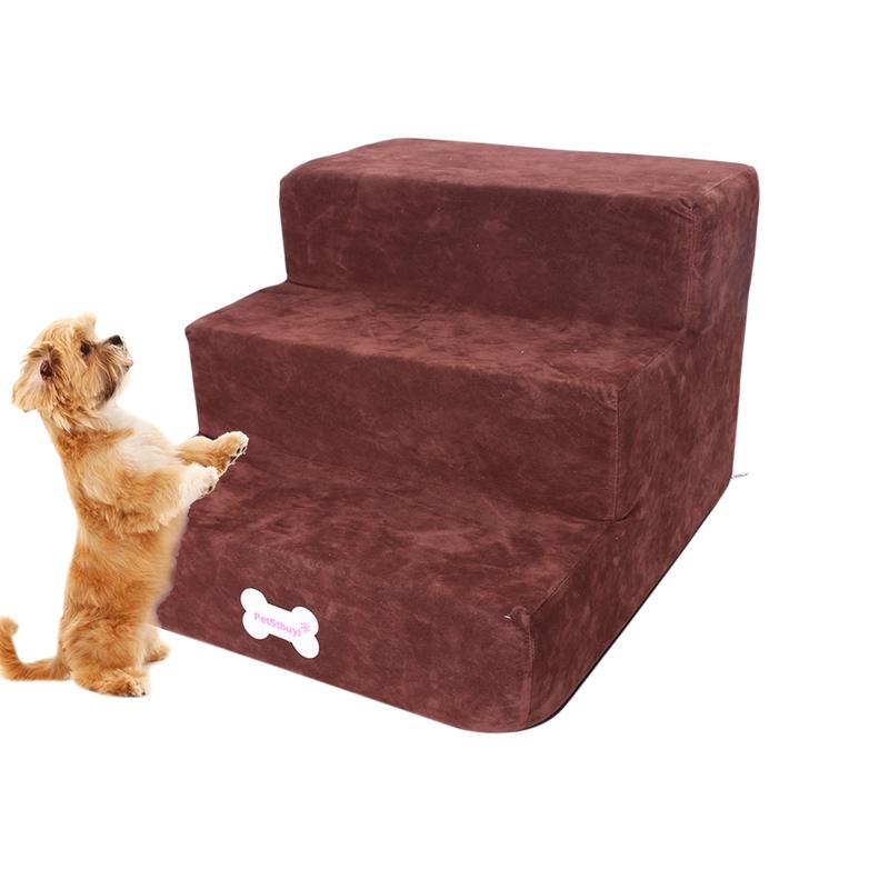 

Hot Dog Stairs Dog House Pet 3/2 Steps Ladder Stairs for Cat Pet Anti-slip Removable Puppy Bed Supplies