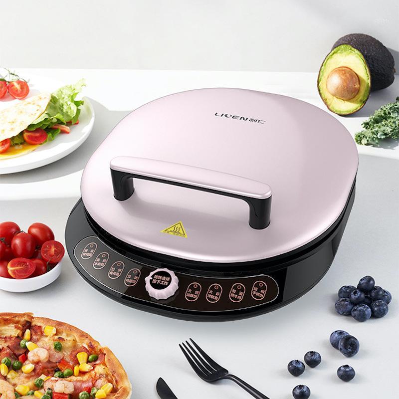 

1200W Household Automatic pancake pan crepe maker Tortilla press 30cm Double heating Electric Baking Pan Tortilla maker machine1