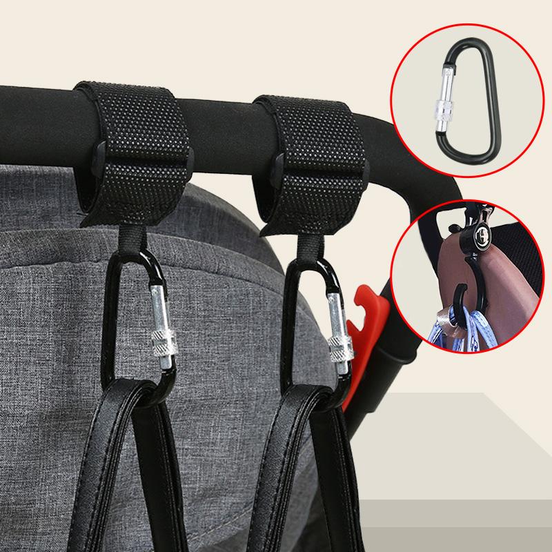 

1pc Baby Stroller Accessories Multi Purpose Baby Stroller Hook Shopping Pram Hook Props Hanger Metal Convenient 2020