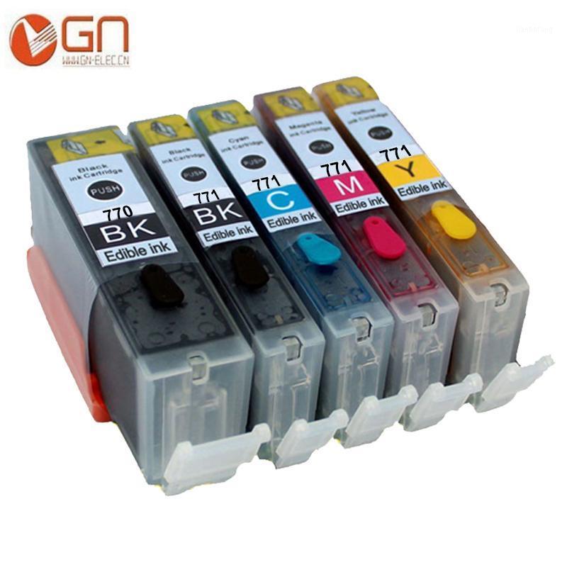 

GN PGI770 CLI771 PGI 770 XL CLI 771 edible ink cartridge for canon PIXMA MG6840 MG5740 MG 6840 MG 5740 TS5040 TS6040 printer1