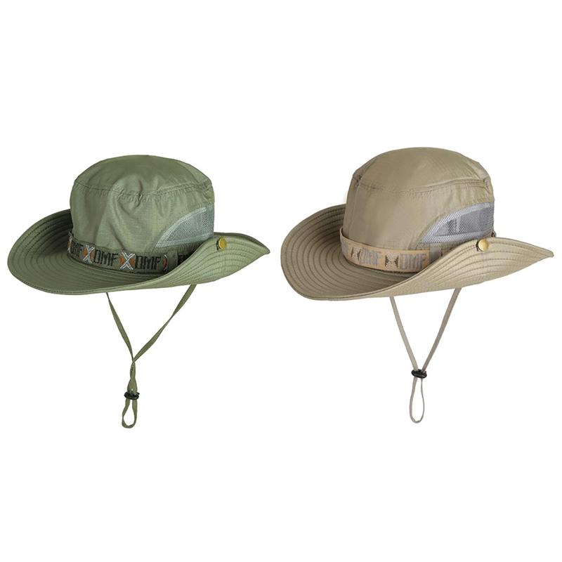 

Autumn Men Women Fishing Boonie Hat Sun UV Protection Long Large Wide Brim Mesh Hiking Outdoor Beach Cap UPF 50+ Sun Hats Bucket