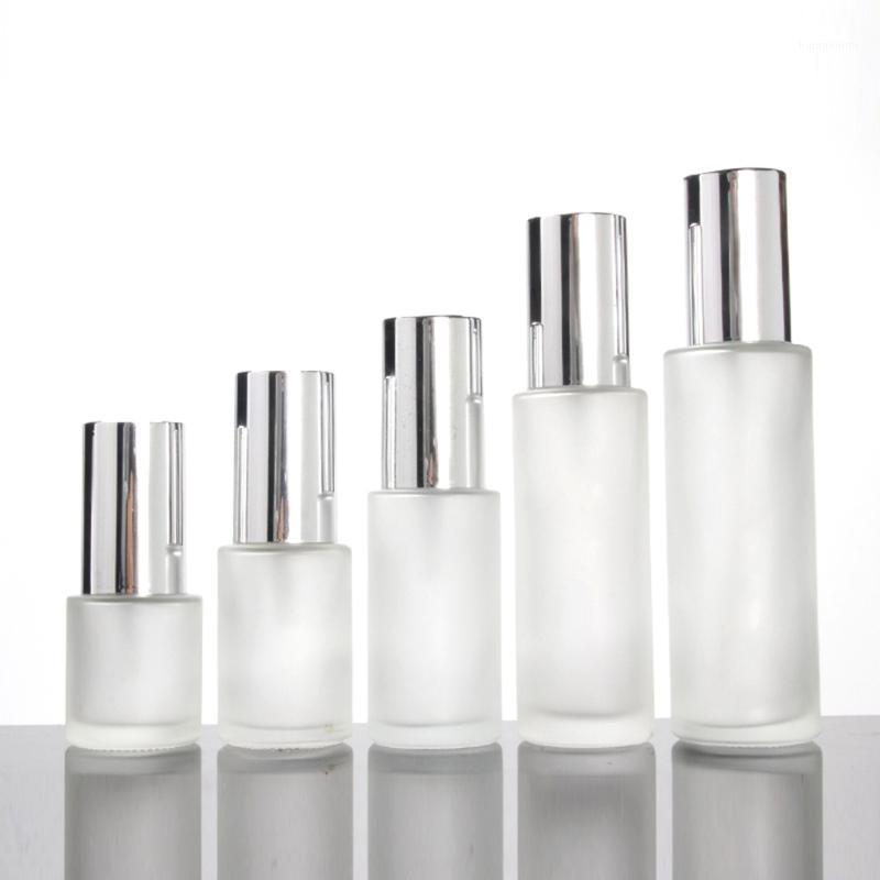 

Glass Clear Frosted 60ml Skincare Packaging Set with Lotion/Spray Pump1