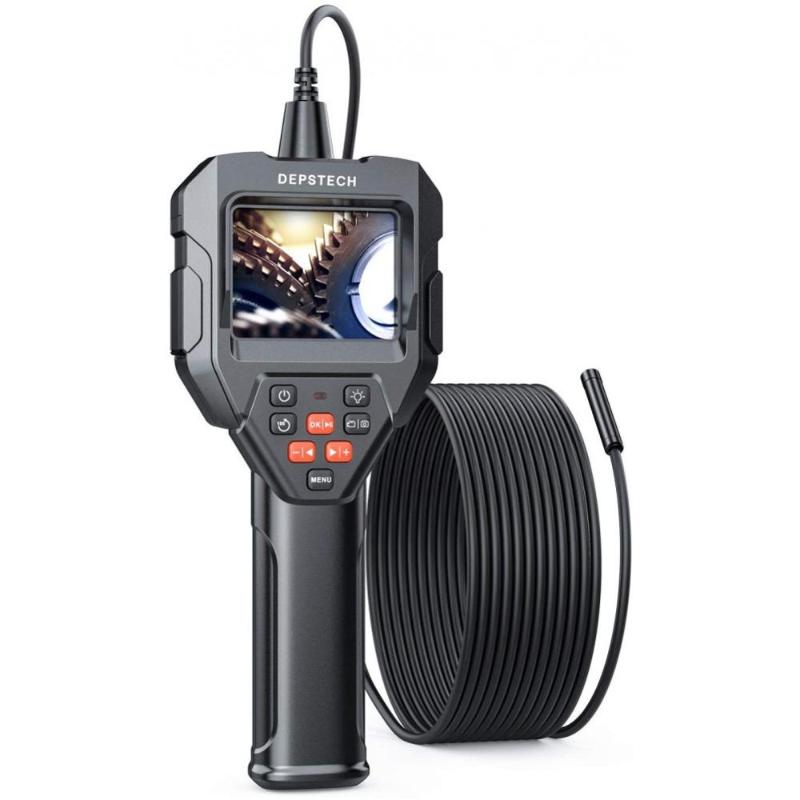 

Digital Hand-held HD Endoscope inspection camera Borescope Professional industrial 2.8in LCD Waterproof Probe with Snake Cable