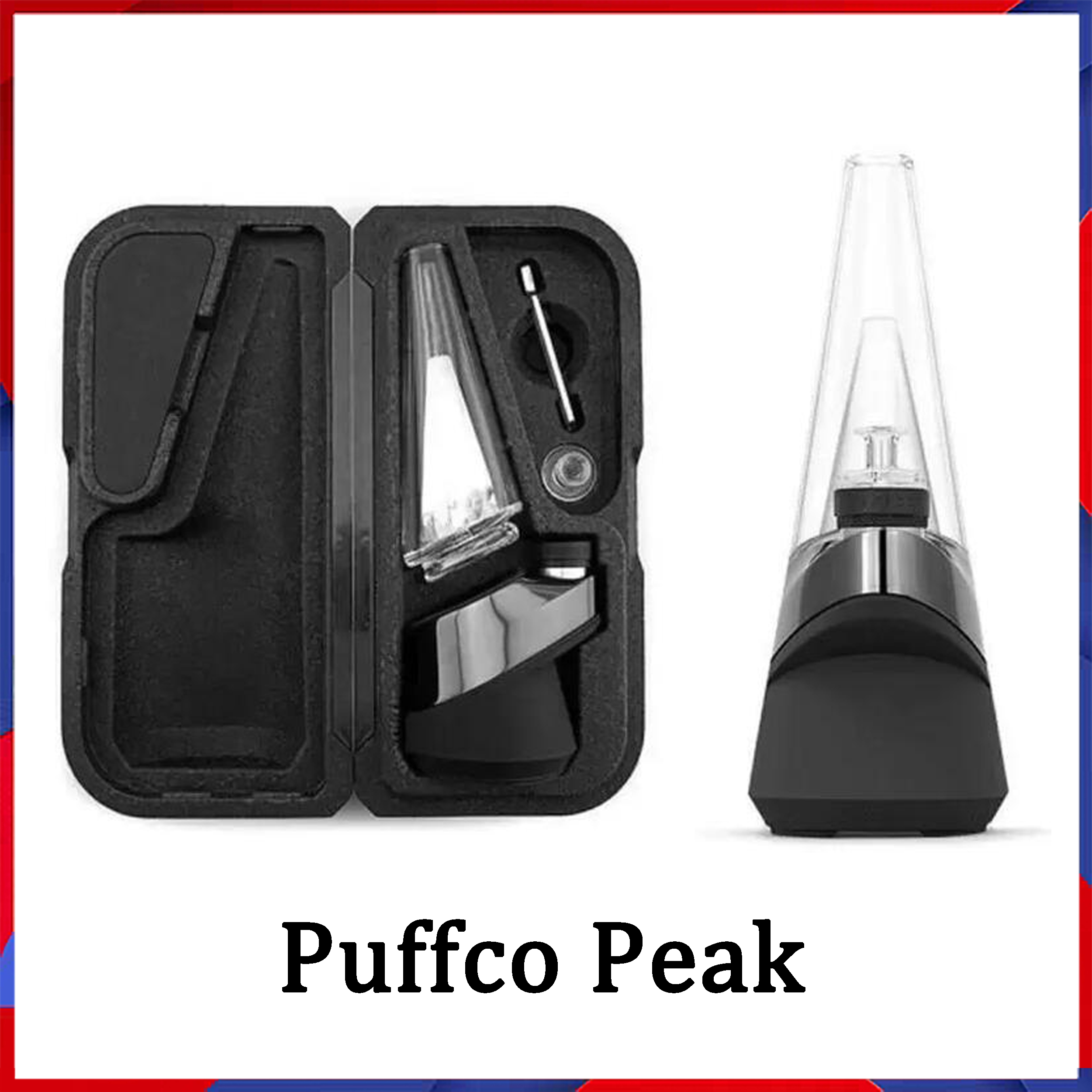 

Factory Wholesale Puffco Peak Kit Handheld Smart Desktop Electronic Dab Rig, Black