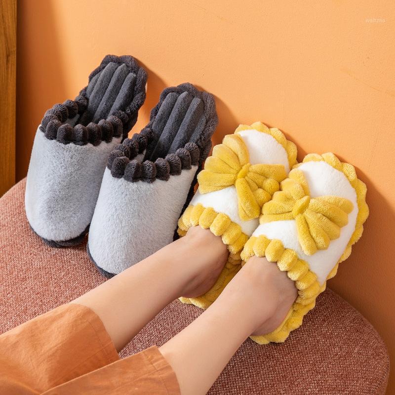 

Winter Women's Cozy Fur Memory Foam Slippers Non-Slip House Shoes Indoor Outdoor Bedroom Warm Soft Lining Comfortable Flat1, Style5