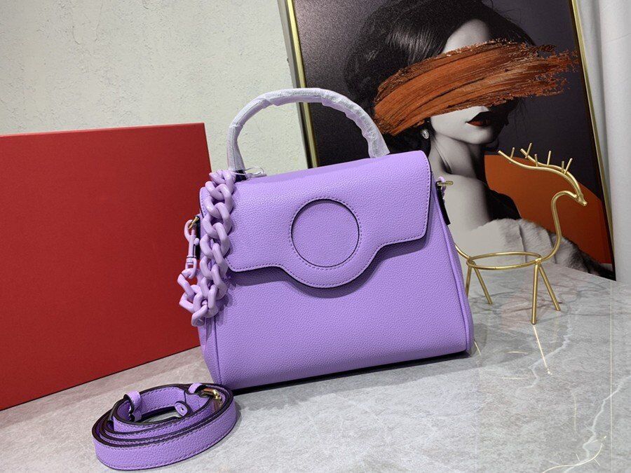 

Designer Pure colors fashion Bag 3D color printing chain bag composite women's real leather handbag shoulder strap bags luxury version, Box(not sale separately)