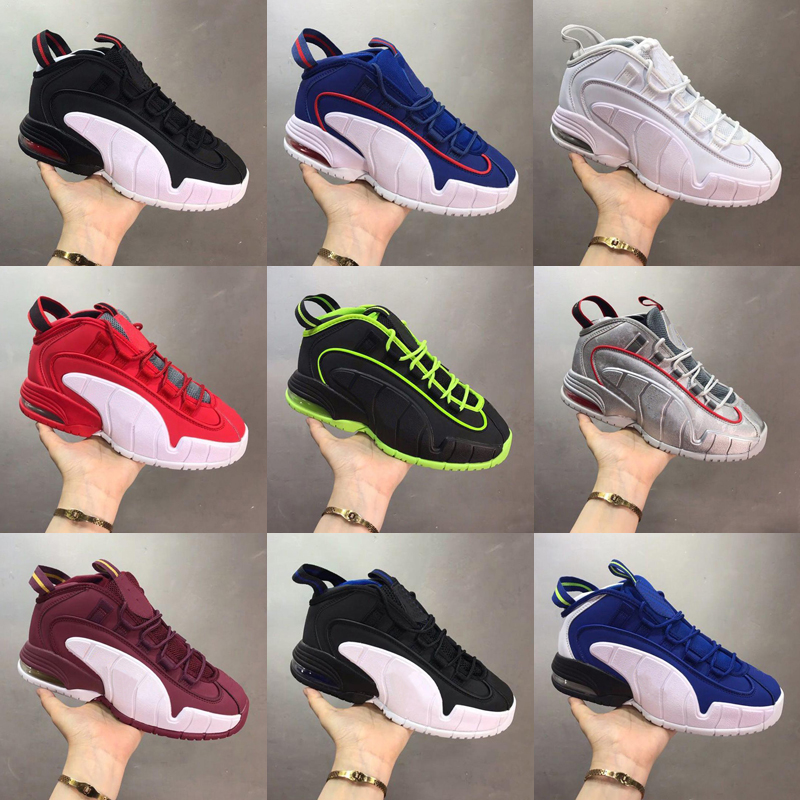 

New Penny 1 University Red Volt Black Mens Basketball Shoes Cushion Penny Hardaway Baskets 1s Foam one Sports Sneakers designer trainers, As photo 9