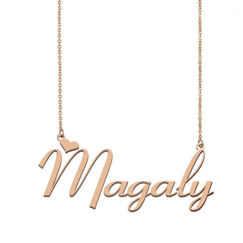 

Magaly Name Necklace , Custom Name Necklace for Women Girls Best Friends Birthday Wedding Christmas Mother Days Gift1