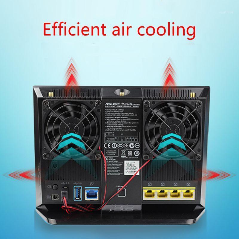 

2020 New 1Set Cooling Fan USB Power Supply Fan Cooler for A-SUS RT-AC68U/AC86U/AC87U/R8000/AC5300 Router Radiator High Quality1