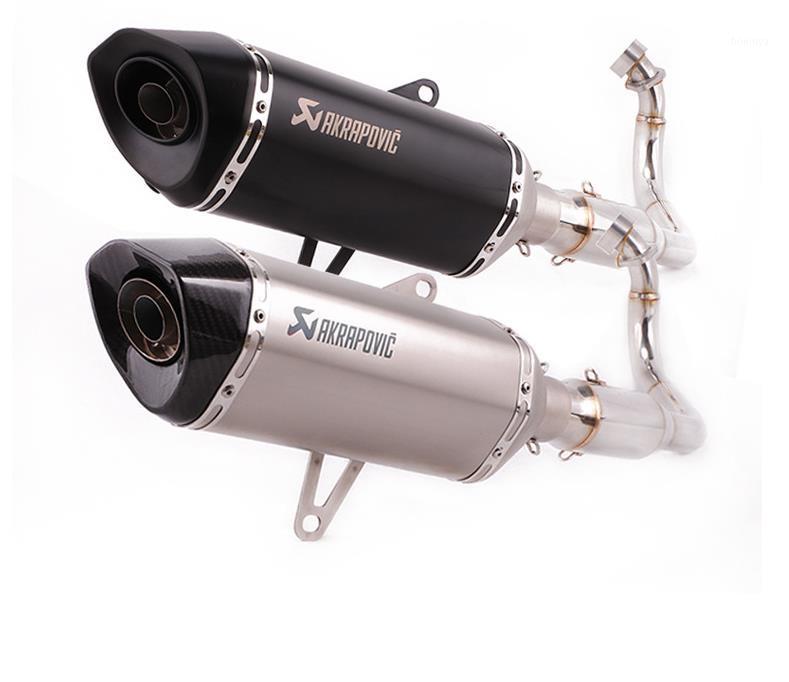 

Suitable for FORZA 300 motorcycle scooter exhaust pipe, Fosha 300 modified front full exhaust pipe1