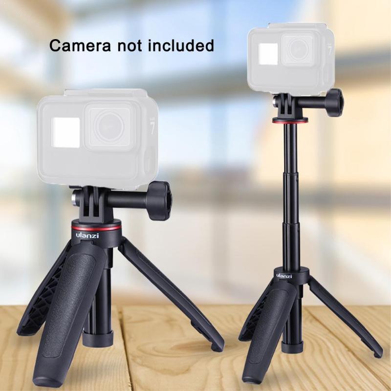

ULANZI MT-09 Extend Vlog Tripod Mini Portable 6 Action 7 Hero Tripod 5 8 Session Osmo Camera Black For G3L5