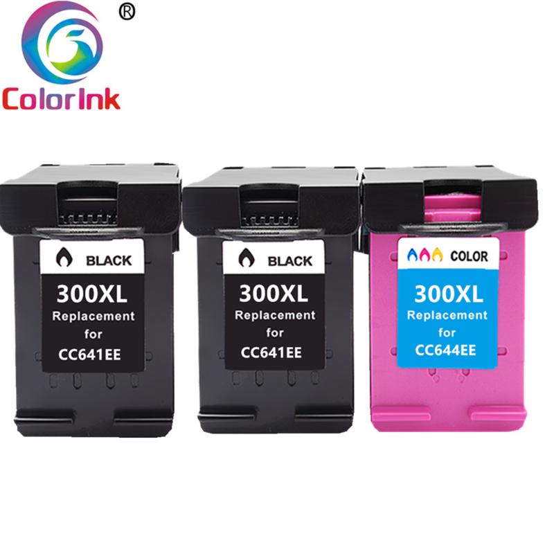 

ColoInk 300XL Cartridge for 300 XL 300 Ink Cartridge for Deskjet D1660 D2500 D2560 D2660 D5560 F2420 F2480 F2492 printer