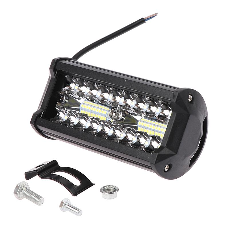 

1PC 120W 40LED Car Truck Work Light Bar Spotlight Flood Offroad 4WD SUV Driving Fog Lamp Led Bar Beams 12V 24V Headlight 6000K