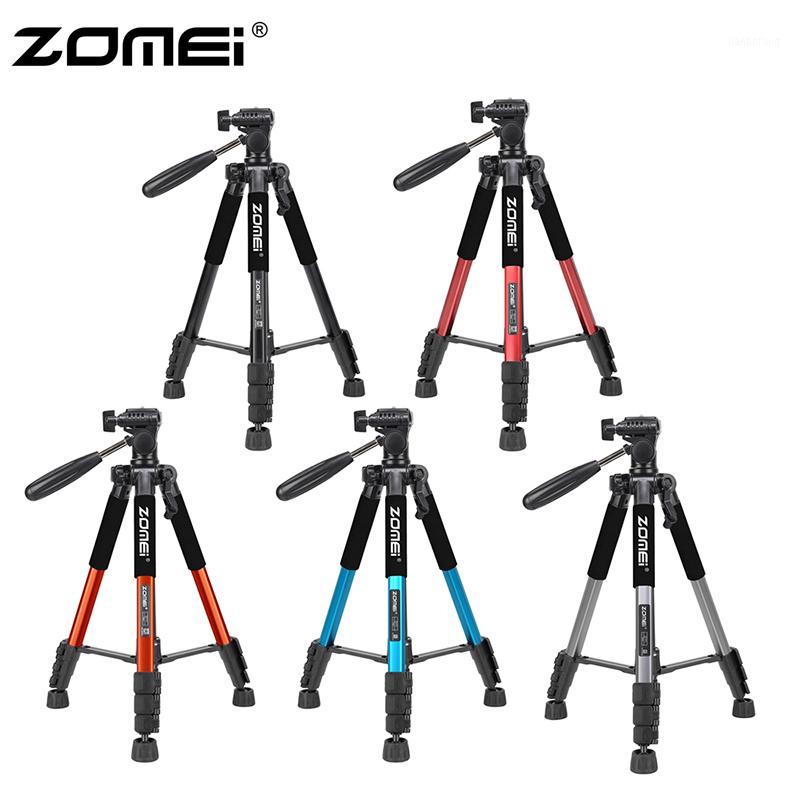 

ZOMEI Q111 Professional Portable Travel Aluminum Camera Tripod&Pan Head for SLR DSLR Digital Camera Five colors New Arrive1