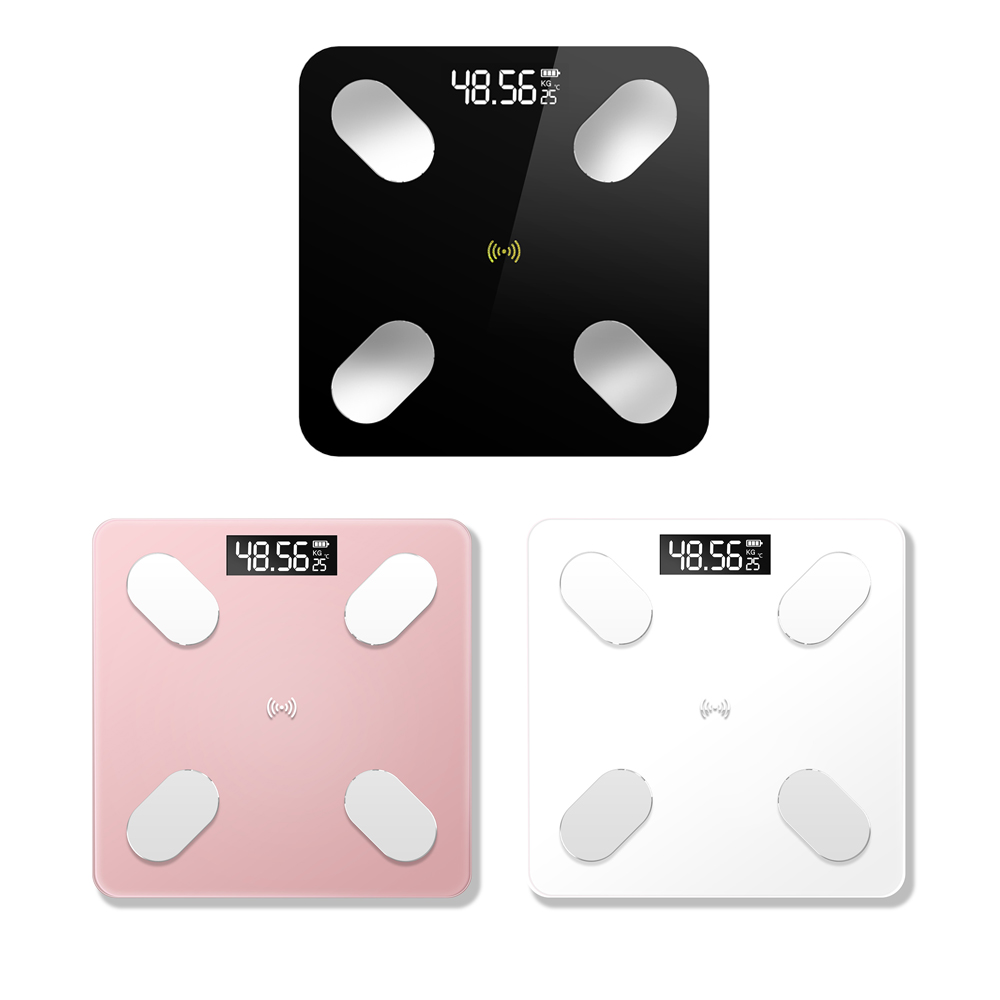 

Smart Electronic Home Bathroom Scales LED Screen Body Grease Weight Scale Body Composition Analysis Health Scale