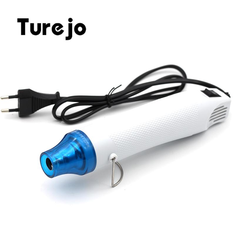 

1pc Electric Hot Air Gun DIY Using Heat Gun 300w Power Tool with Supporting Seat Shrink Plastic Home DIY Tool 220V EU Us Uk Plug