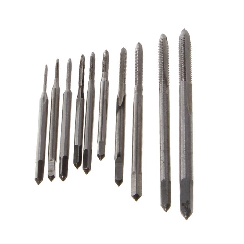

Mini HSS High Speed Steel Metric Machine Plug Thread Screw Tap Tool M1-M3.5 New
