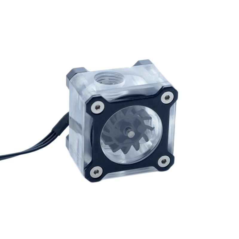 

FREEZEMOD Computer Water Cooler Flow Meter Color Armor Version Aluminum Alloy Shell RGB LSJ-KJR Black