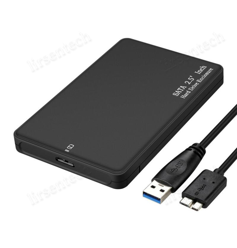 

2.5 inch USB3.0/USB2.0 Hard Drive Case HDD SSD Case USB to SATA Adapter External Hard Disk Enclosure
