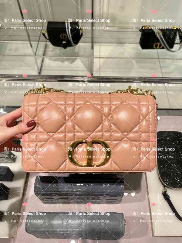

New French Direct / 22 Early Spring Caro Medium Women's Shoulder Bag Nude Pink