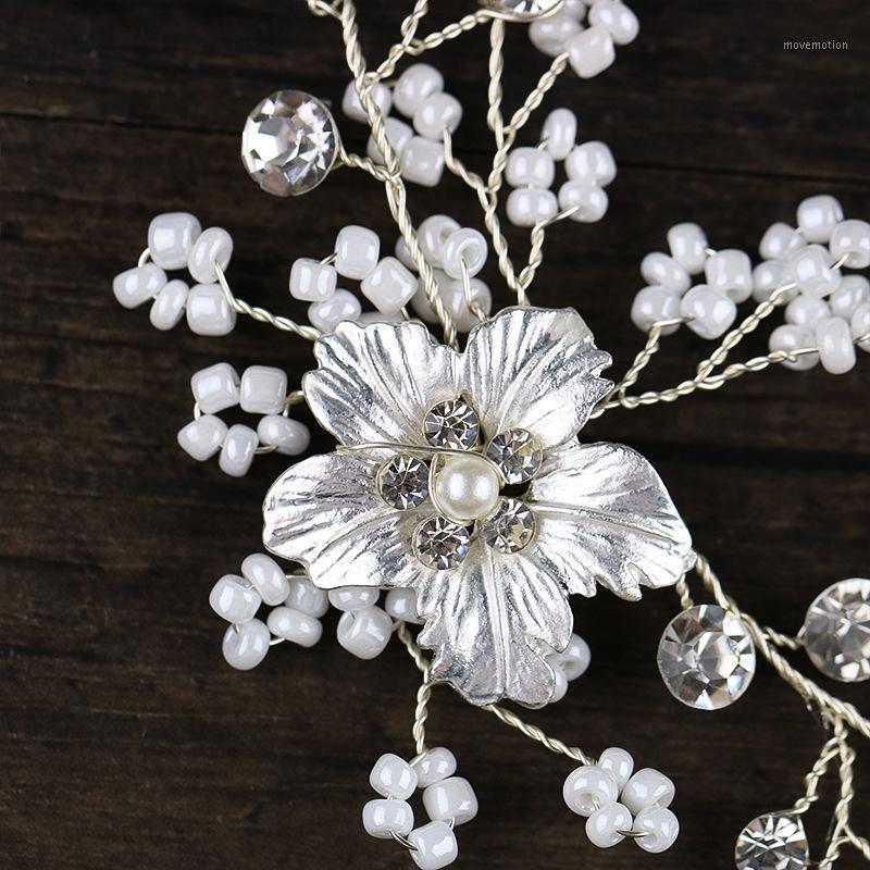 

Bridal Headpiece Flower Head Jewelry Handbands Hair Ornaments Frontlet Headdress Tiaras Bridal Hair Jewelry Wedding Accessories1