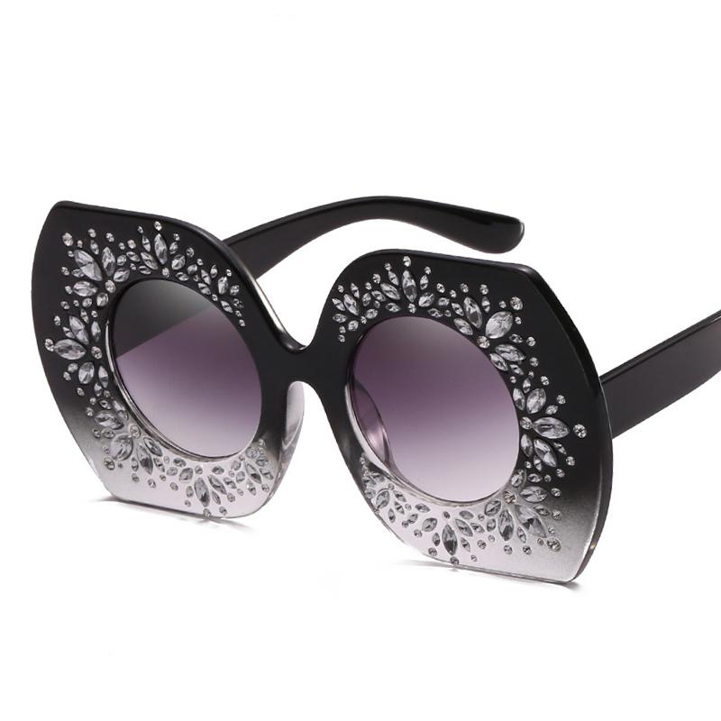 

Elegant Stylish Women Sunglasses New Crystal Fashion Female Sun Glasses Designer Woman Sunglass UV400