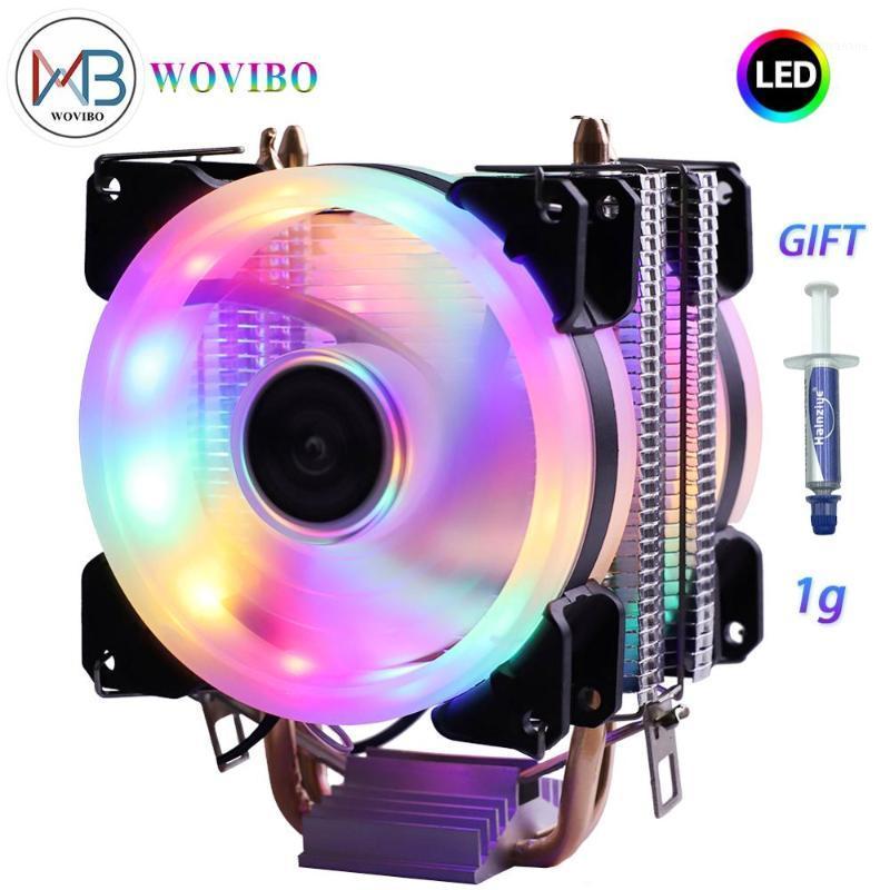 

Efficient Cooling Universal CPU Cooler Fan 3pin For Intel LGA 1150 1151 1155 1156 775 I3 AMD AM2 AM3 AM4 quiet air volume1