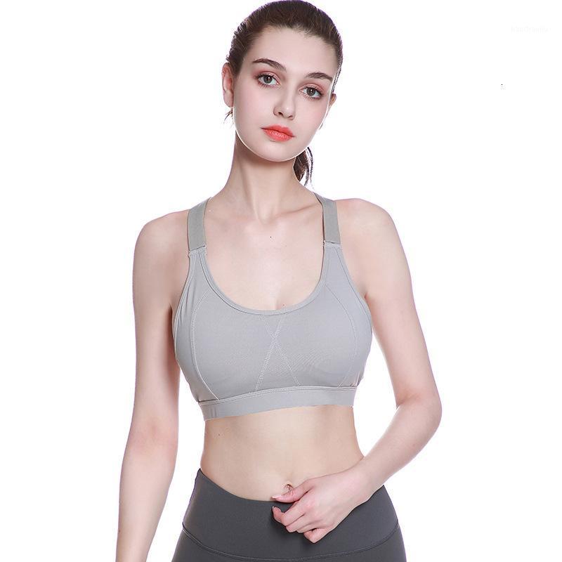 

proof Yoga Bra Clothes Gathering Top Underwear Women With Fast-drying Yoga Sports Bra In Beauty Back Brassiere In 2020 New1, Black