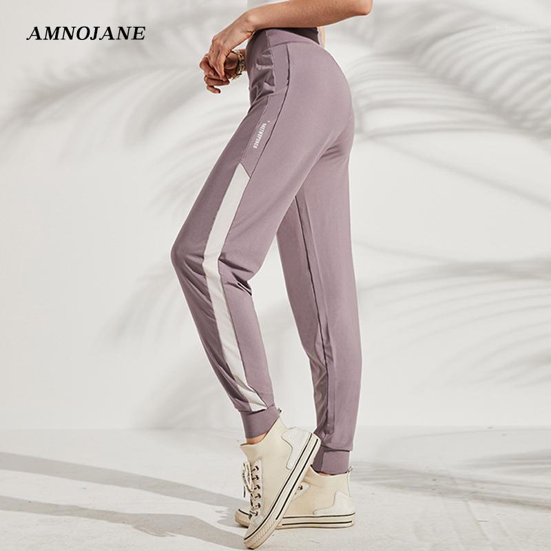 

Sport Sweatpants Jogging Training Yoga Pants Women Running Fitness Gym Clothing Sports Workout Athletic Seamless Joga Leggings1, Black