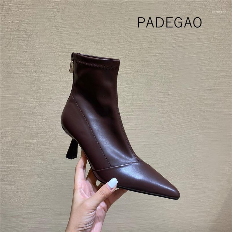 

Sexy Women 2020 Shoes Official Casual Ankle Boots for Women Vintage Soft Boots1, Beige