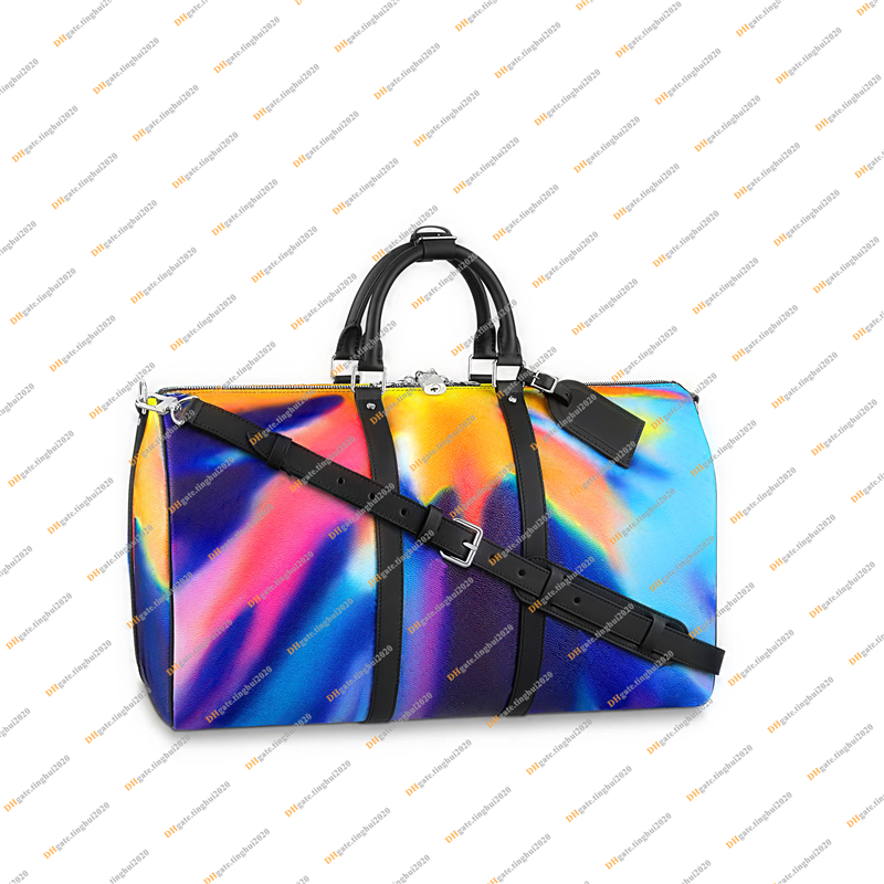 

Unisex Fashion Casual Designe Luxury Travel Bag TOTES Boston Handbag Cross body Messenger Bags Shoulder Bags High Quality TOP 5A M45942 Purse Pouch, Size : 50 x 29 x 23 cm